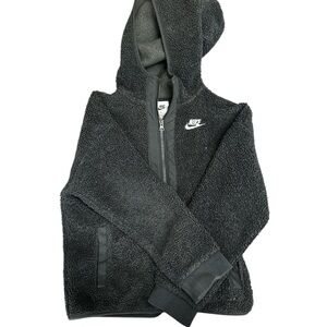 Medium Nike Kids Black Fleece Hoodie